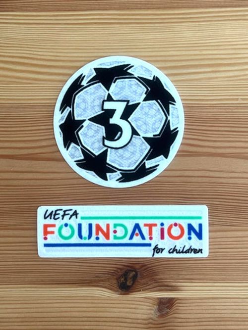 UEFA Champions League Starball 3 Patch Badge Manchester United Inter Milan