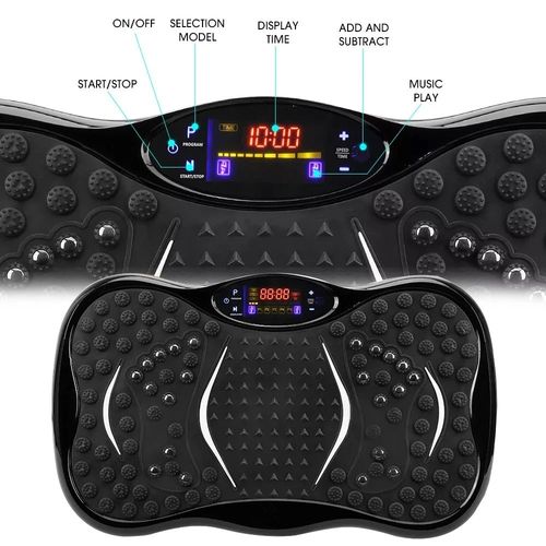 Power Vibration Plate Vibrating Machine Platform Exercise Body Shaker Massager — image 9