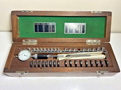 Diatest Split Anvil Bore Dial Gauge Set 0.062”-0.5” Complete Split Ball Gage Set — image 2