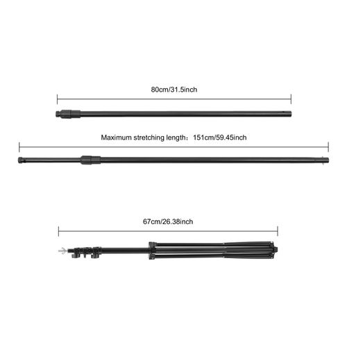 3x3m Backdrop Stand, Photo Studio Adjustable Background Stand, Backdrop Stand — image 3