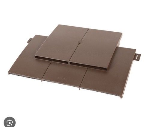 Klober Clay Plain Tile Vent KG4321-3-0200 Brown Roof Vent