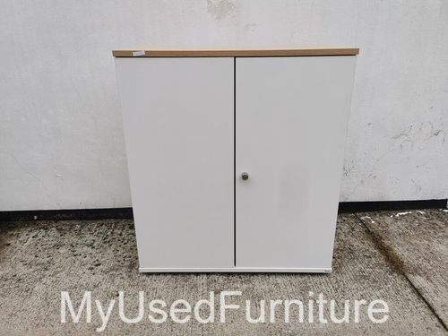 Storage Office Cupboard Lockable with Double Doors and 2 Adjustable Shelves — image 10