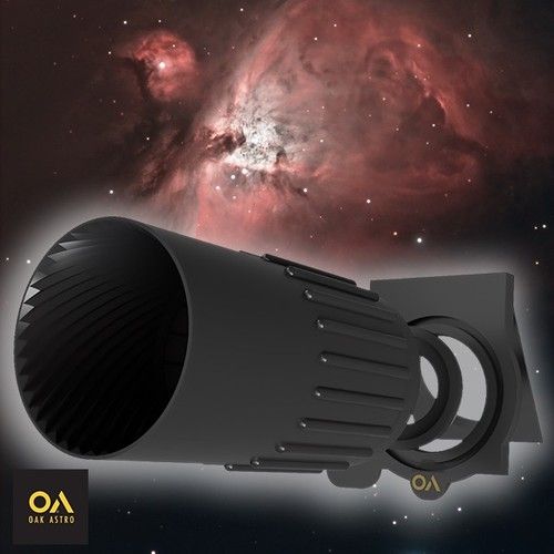 ZWO Seestar S50 Dew Shield / Filter Holder (hinged) OAK-Optical Accessory Kit V2