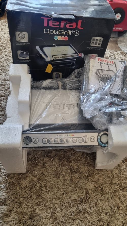 Tefal OptiGrill Electric GC713D40 Automatic Sensor BBQ Panini Maker ref11626.  — image 4