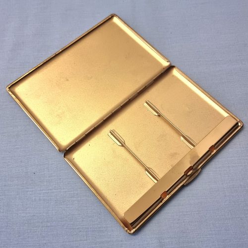VINTAGE  BRASS TALLENT CIGARETTE CASE — image 5