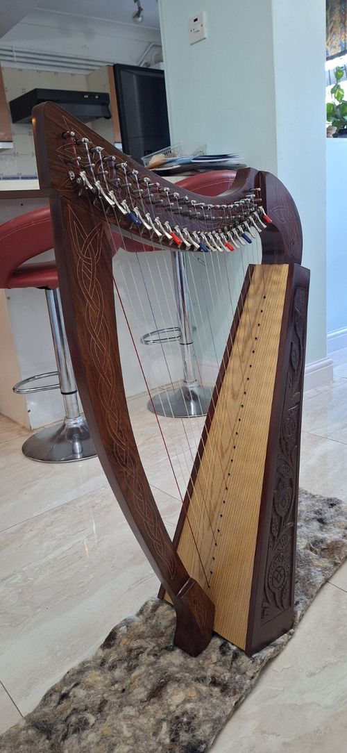 Lever Harp With 22 Strings — image 1