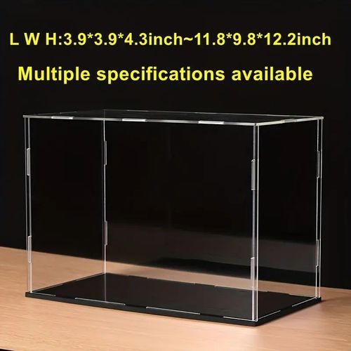All size  Acrylic Display Case Clear Perspex Box Dustproof  Action Figures Model — image 4