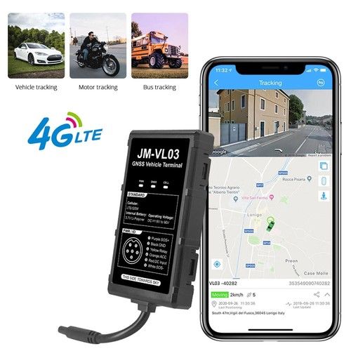 VL03 GPS Tracker Transmitter Real-time Tracking Vehicle Magnetic Mount Car Theft