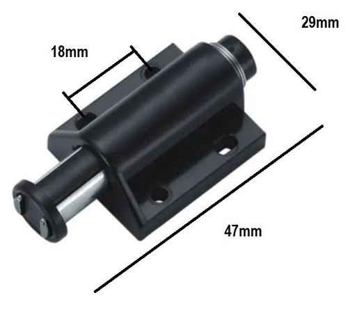 Magnetic Pressure Catch Push To Open Latch Kitchen Cupboard Drawer Cabinet Door — image 4