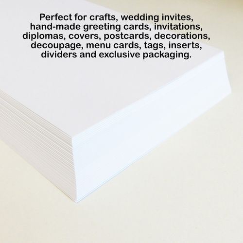 White Card Thick Matt Paper Sheets A2 A3 A4 A5 A6 Printer Copier 120gsm - 300gsm — image 17