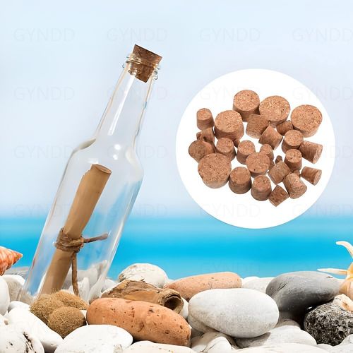 Tapered Cork Plugs Wooden Wine Corks Stoppers Reusable Sealing Stopper All Sizes — image 4