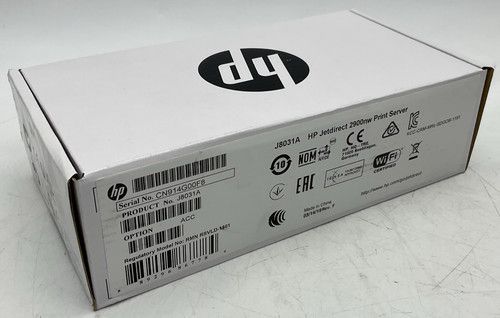 HP Jetdirect 2900nw Wireless Print Server J8031A USB Network Adapter Boxed