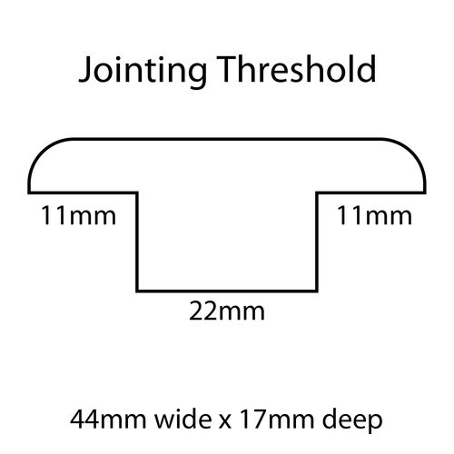 Solid Oak Flooring Door Threshold — image 2