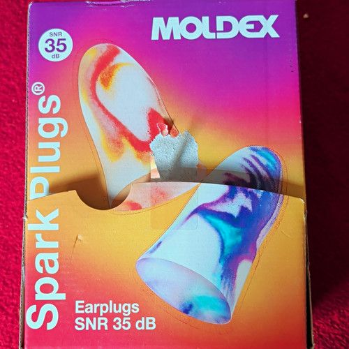 Moldex Spark Plugs Earplugs SNR 35 dB MPN 7800 - 1 Unit