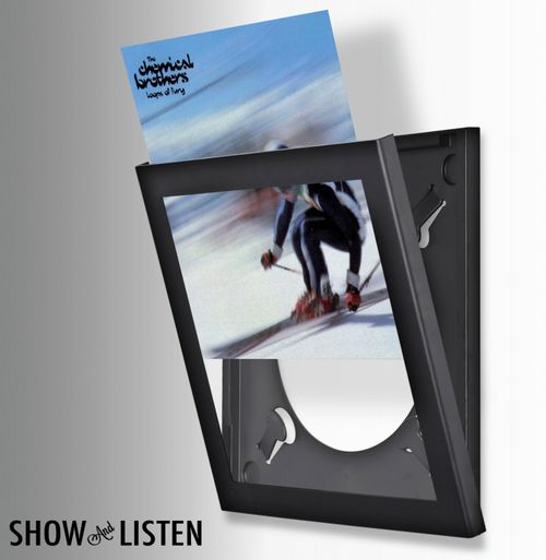 Vinyl FLIP Frame Wall Album Display Frame for LP 12" Record Cover Sleeve Black — image 9
