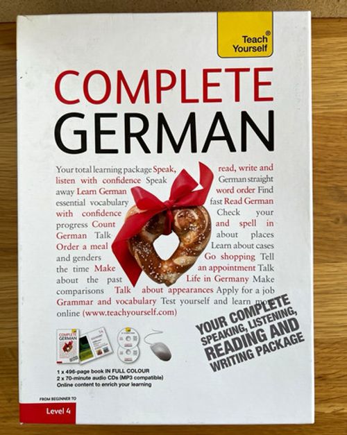 Teach Yourself Complete German Level 4 Full Colour Book + 2 Audio CDs 2010