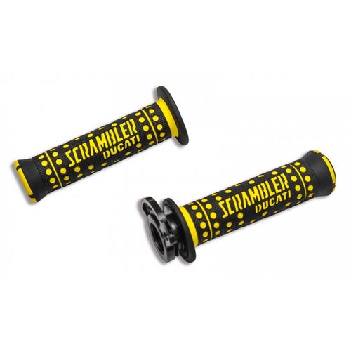 Pair Handlebar Grips Flat Track for Ducati Scrambler - 96280231A — image 1
