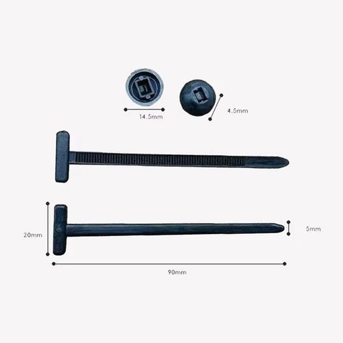 Cable Ties Nylon Universal Buckle Self-Locking Nylon ties fr Car workshop 100pcs — image 2