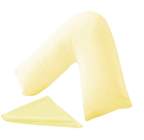 V Shaped Pillow Case Nursing Maternity Orthopedic Back Support Pregnancy Cover