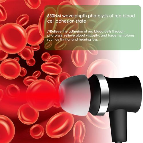 2026 New Portability Tinnitus Relief Earplug Nasal Rhinitis 650nm Red Light UK — image 13