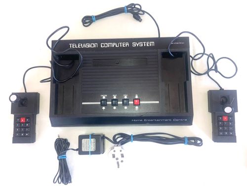 Boxed Rowtron Home Game Ent System Console + 3 Games Alien Ping Pong Rare Teleng — image 13
