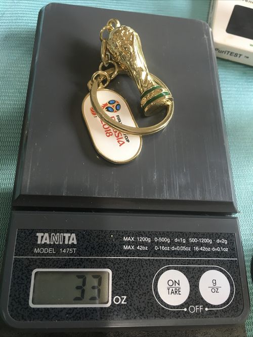 2018 FIFA World Cup Soccer Keychain Pendant Coca Cola Rare Item — image 4