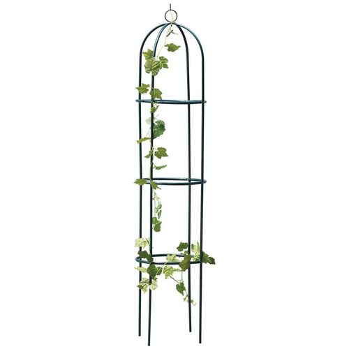 1.9m Outdoor Garden Metal Obelisk Climbing Plant Support Frame Trellis New — image 3