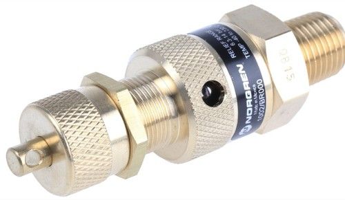 IMI Norgren 1002/BR000 Quick Exhaust Safety Relief Valve R1/4 Brass 6.3-14 Bar