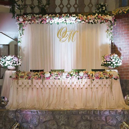 3×3m White Backdrop Curtain Background Drape Wedding Party Stage  Booth Sheer — image 5