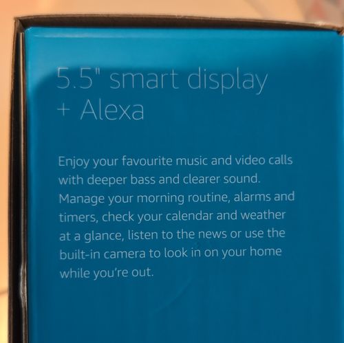 Amazon Echo Show 5 (3rd Gen) 5.5in Touchscreen Alexa Bluetooth Type G White/Grey — image 4