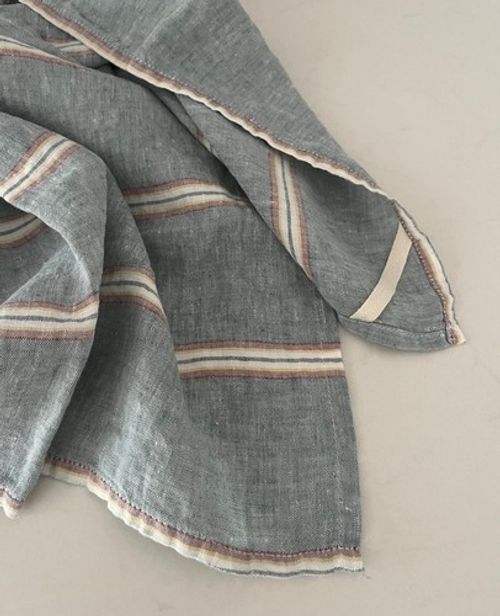 Set of 2 Stonewashed 100% Linen Tea Towels - Various Cloths Colours 50x70cm