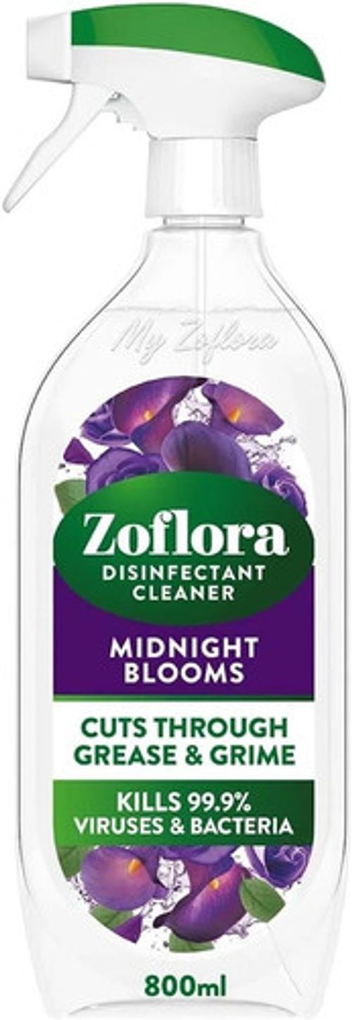 ZOFLORA MULTI-PURPOSE DISINFECTANT ANTIBACTERIAL CLEANER TRIGGER SPRAY 800ML NEW