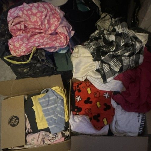 Mixed Clothing Job Lot Bundle Assorted Garments Various Colours 10 Items