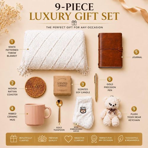 Birthday Pamper Gift Set for Women Spa Bath Hamper Ladies Self Care Box for Her — image 2