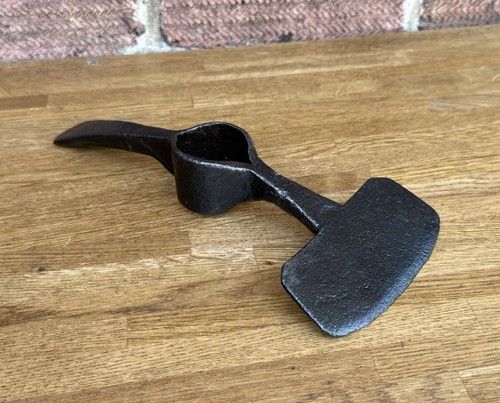 Vintage Small 1.2LB Garden Mattock Hoe Head Chipping Hammer Pickaxe Digging Tool