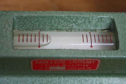 Hahn & Kolb 150mm Square Precision Engineering Level 0.1mm/M — image 3