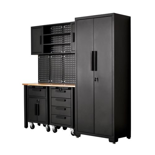 Draper 13269 Single Garage Workstation with Roller Cabinets — image 2