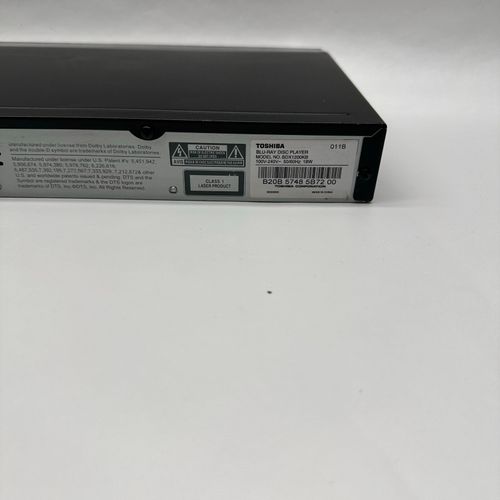 Toshiba BDX-1200KB Blu-Ray & DVD Region Free Player with Remote Warranty HDMI HD — image 8