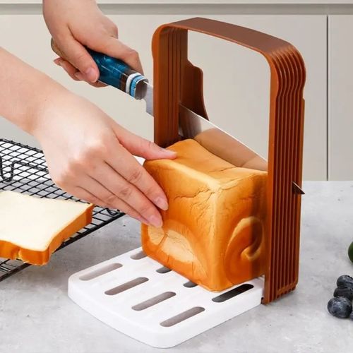 Slicer Cutting Slicing Guide Kitchen Tool Practical Bread Cutter Loaf Toast — image 3