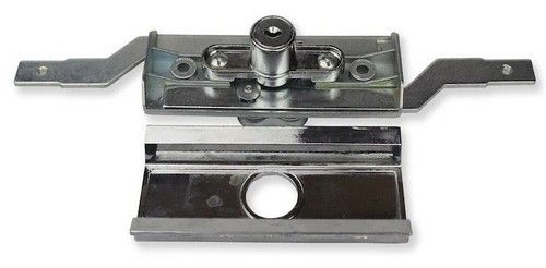 Steel Line Garage Door Lock Roller Shutter Lock c/w Silver Facia & 2 Keys