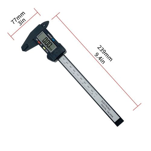 6 Inch Digital Vernier Caliper 0-150mm LCD Electronic Micrometer Measuring Tool — image 3