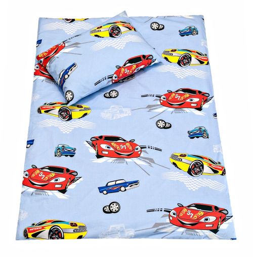 Nursery Baby Junior Bedding Set Duvet cover Pillowcase 100% Cotton Crib Cot   — image 1