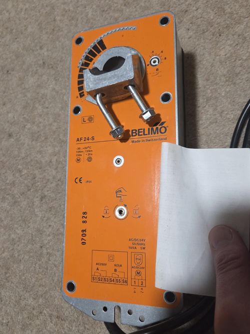 BELIMO Spring Return Motor Actuator 15nm AF24-S — image 3