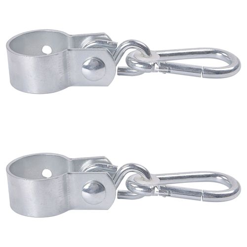 Set of 2 Round Swing hooks/Hangers Ø 50mm x35mm Carabiner Clamp Scaffolding Hook — image 7