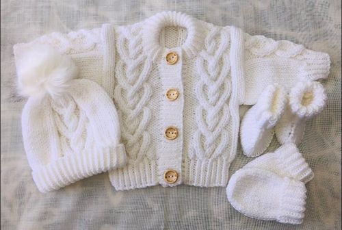 Knitting Pattern- Aran  - Mammys Love - Designer — image 3