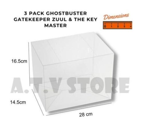 ATV  Protector / Case for 3 Pack Ghostbuster Gatekeeper Zuul & The Key Master — image 6