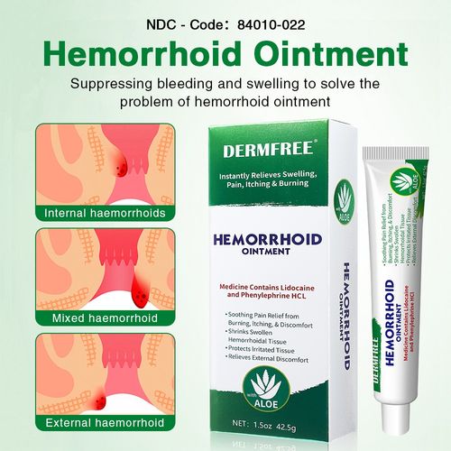 Hemorrhoid Cream Haemorrhoids Fissure Gel Piles Anal Fissure Prolapse Ointment — image 2