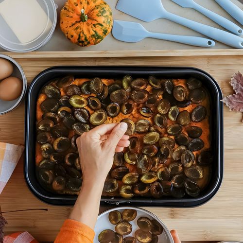 Cake Tin 39 x 28 cm Rectangular Non Stick Spring Form Baking Bake Tray Bakeware — image 8