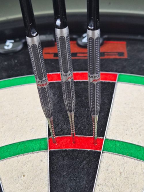 Target Daytona Fire DF-01 21g 95% Tungsten Darts. Very Rare
