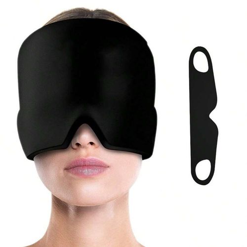 Migraine Relief Ice Cap Tension Heat Cold Therapy Mask Reusable Headache Ice Hat — image 10